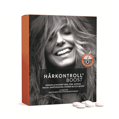 Hårkontroll maisto papildas plaukams Boost N60