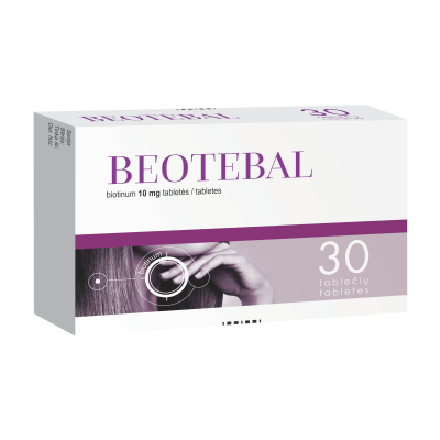 BEOTEBAL 10 mg tabletės N30