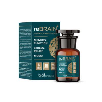 reBRAIN+ 200 mg/200 mg/780 mg kapsulės N60