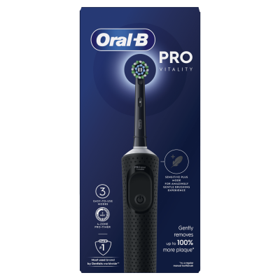 ORAL B Elektrinis dantų šepetėlis Vitality Pro, Black, N1