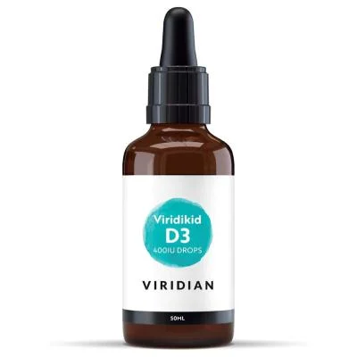VIRIDIAN skystas vitaminas D3 vaikams 
