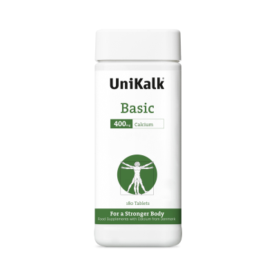 UniKalk kapsulės BASIC CALCIUM N180 