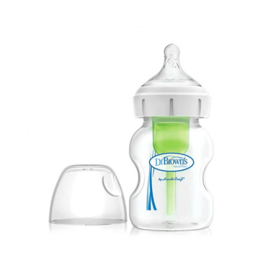 DR. BROWN'S buteliukas plačiu kakleliu OPTIONS+ 150 ml