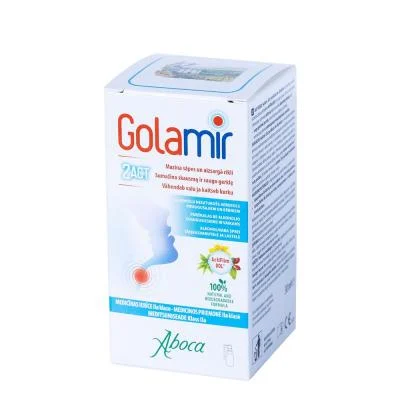 Golamir 2Act purškalas be alkoholio, 30ML.