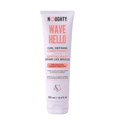 NOUGHTY Wave Hello kondicionierius garbanotiems ir banguotiems plaukams, 250 ml