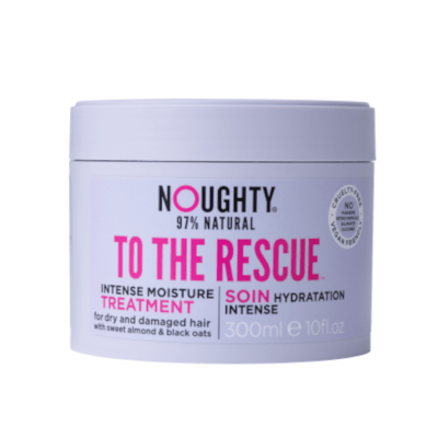 NOUGHTY To The Rescue drėkinamoji kaukė sausiems ir drėgmės stokojantiems plaukams, 300 ml