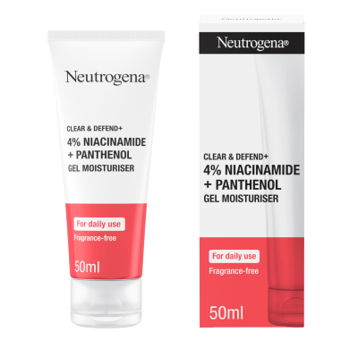 NEUTROGENA Clear & Defend+ drėkinamasis kremas, 50ml