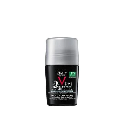 VICHY HOMME 72 val. antiperspirantas nuo prakaito dėmių vyrams, 50 ml