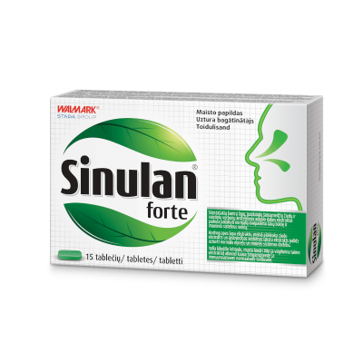 SINULAN Forte tabletės, N15