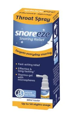 SNOREEZE purškalas gerklei nuo knarkimo, 23,5ml
