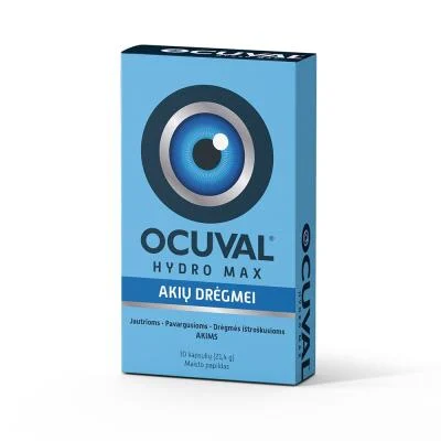 OCUVAL HYDRO MAX kapsulės N30
