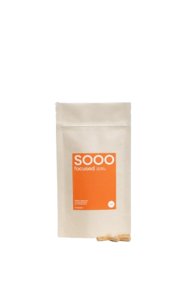 SOOO focused: Lion’s Mane extract 10-12:1 papildymas 350 mg, N90