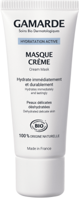 GAMARDE HYDRATATION ACTIVE kreminė veido kaukė, 40 g