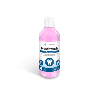 LIVSANE Sensitive burnos skaliklis, 500 ml