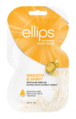ELLIPS plaukų kaukė „Smooth & Shiny“ 20 g
