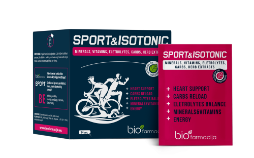SPORT&ISOTONIC milteliai, N14