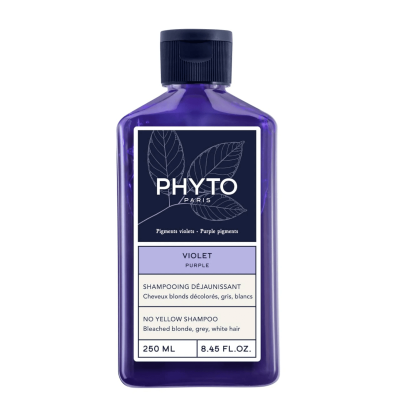 PHYTO PURPLE šampūnas balintiems plaukams, 250ml