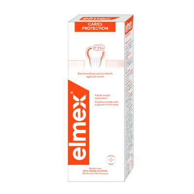 ELMEX burnos skalavimo skystis ėduonies profilaktikai Caries Protection, 400 ml