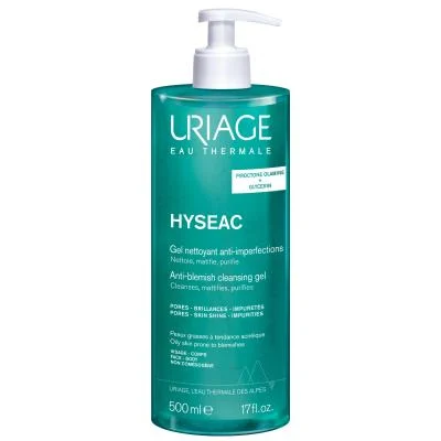 URIAGE, HYSEAC gelinis prausiklis, 500ml