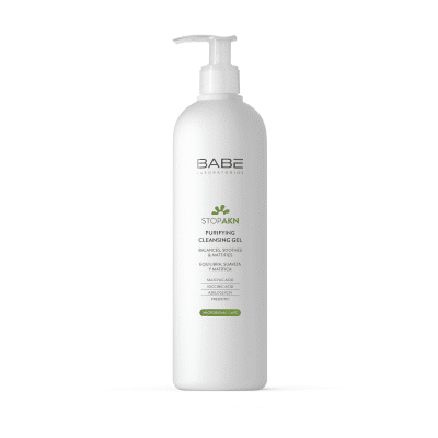 BABE STOP AKN valomasis prausimosi gelis, 400ml
