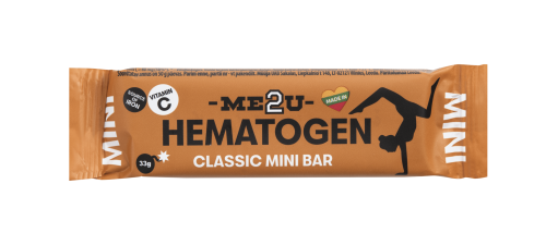 ME2U Hematogenas Mini Bar Classic, 33 g