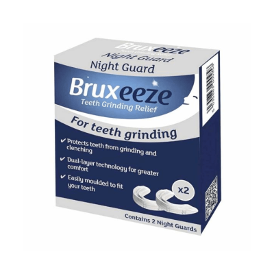 BRUXEEZE Night Guard kapos nuo dantų griežimo bei žandikaulio sukandimo