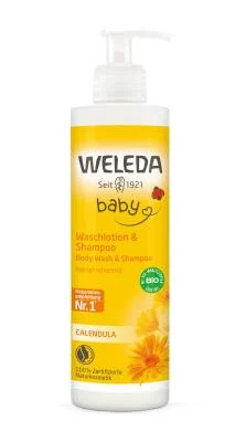 WELEDA Calendula šampūnas ir prausiklis 400 ml