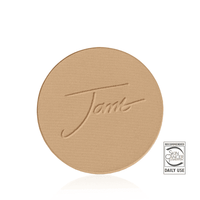 JANE IREDALE Presuotos mineralinės pudros papildymas Latte, 9,9g