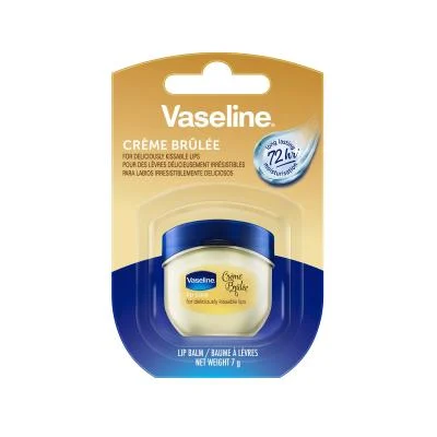 VASELINE lūpų balzamas Creme Brulee, 7 g