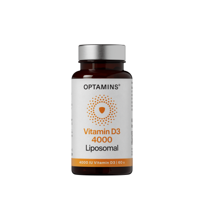 OPTAMINS liposominis vitaminas D3, 4000TV, N60 