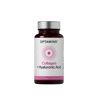 OPTAMINS KOLAGENAS 1000MG + HYALURONIC ACID, N60 