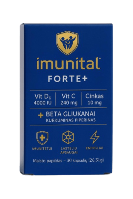 IMUNITAL FORTE+ kapsulės N30
