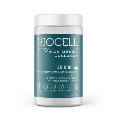 BIOCELL Max Marine Collagen, milteliai, 427 g