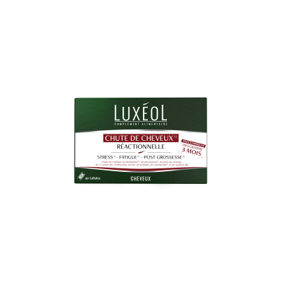 LUXEOL maisto papildai reaktyviam plaukų slinkimui (3 mėnesių prohgrama) N90