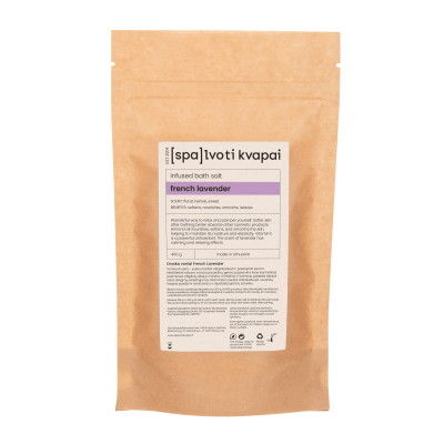 SPALVOTI KVAPAI Druska voniai French Lavender 400g