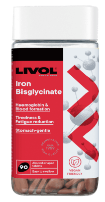  LIVOL Geležies bisglicinatas, N90 
