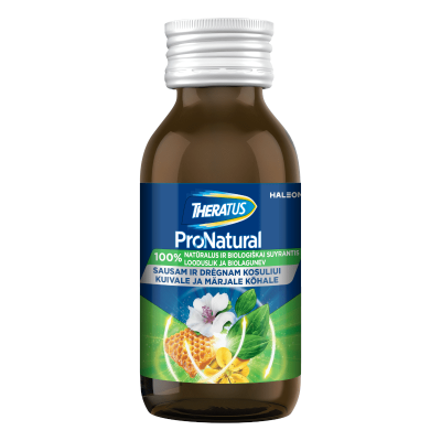 THERATUS ProNatural, sirupas nuo kosulio vaikams nuo 1 metų, 128 g 