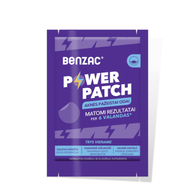 BENZACARE Power Patch Fast Fix pleistrai kylantiems spuogams, N36