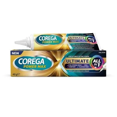 COREGA Ultimate dantų protezų fiksuojamasis kremas, 40 g