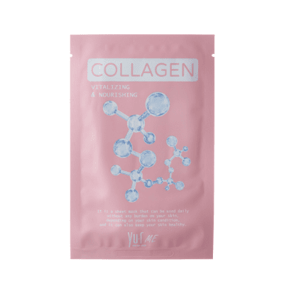 YU.R ME COLLAGEN SHEET MASK lakštinė veido kaukė su kolagenu, N1
