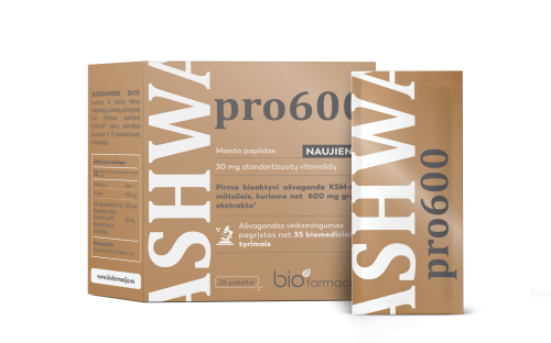 BIOFARMACIJA ASHWA PRO 600mg, N28