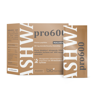BIOFARMACIJA ASHWA PRO 600mg, N28
