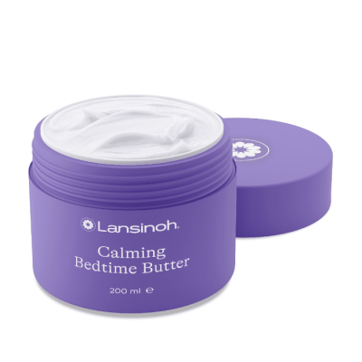 Lansinoh raminamasis kūno sviestas su magniu prieš miegą, 200 ml