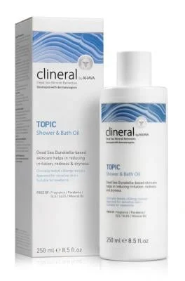 CLINERAL by AHAVA TOPIC dušo ir vonios aliejus, 250 ml