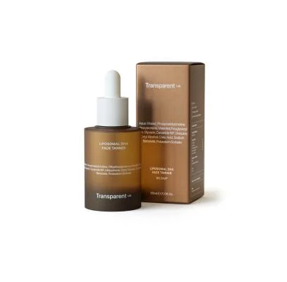 Transparent Lab Liposomal DHA įdegio lašiukai veidui, 30 ml