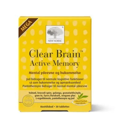 NEW NORDIC Clear Brain™ Mega, N30