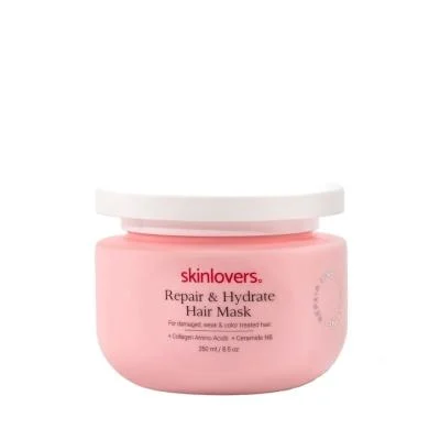 SKINLOVERS atstatanti, drėkinanti ir giliai maitinanti plaukų kaukė, 250 ml
