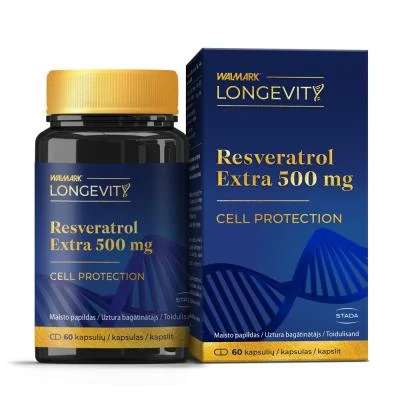 WALMARK LONGEVIT Resveratrol Extra 500 mg, N60