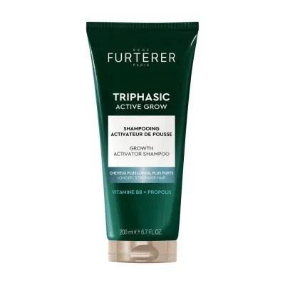 RENE FURTERER Triphasic Active Grow plaukų šampūnas, 200 ml