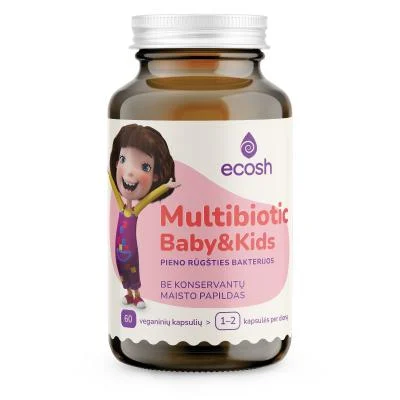 ECOSH KAKĖ MAKĖ Multibiotic Baby&Kids, N60